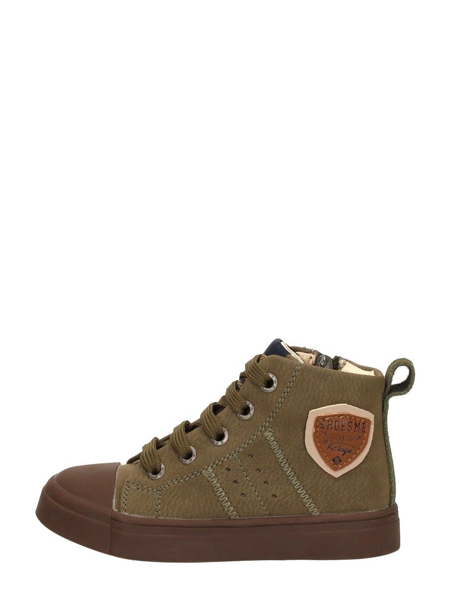 Shoesme - Veterschoenen Hoog – groen
