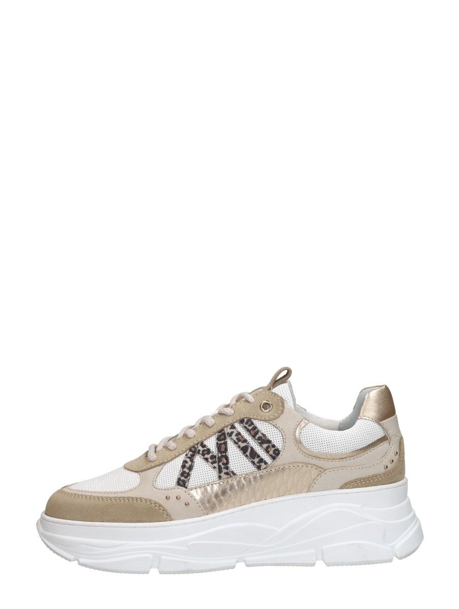 Sub55 - Veterschoenen Laag – beige