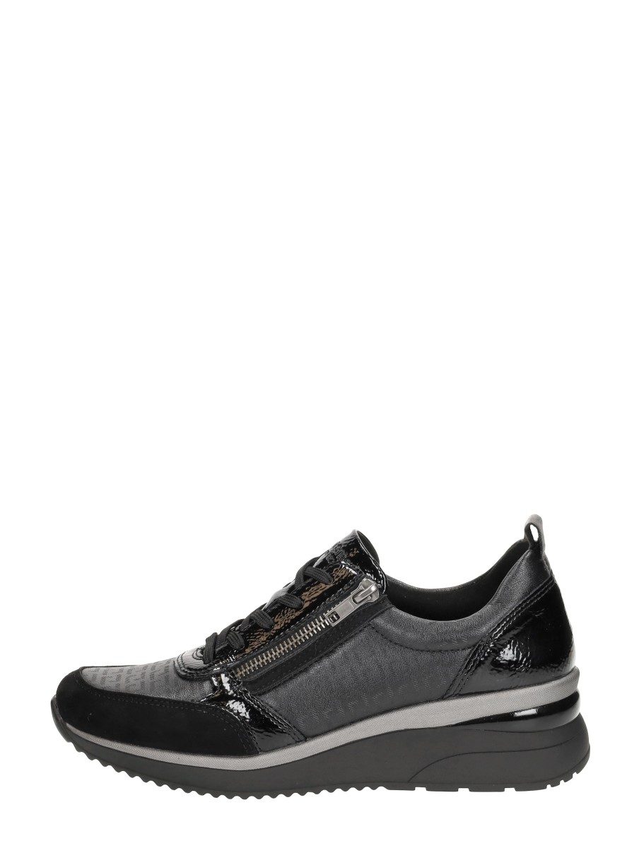 Remonte - Sneakers Laag – zwart