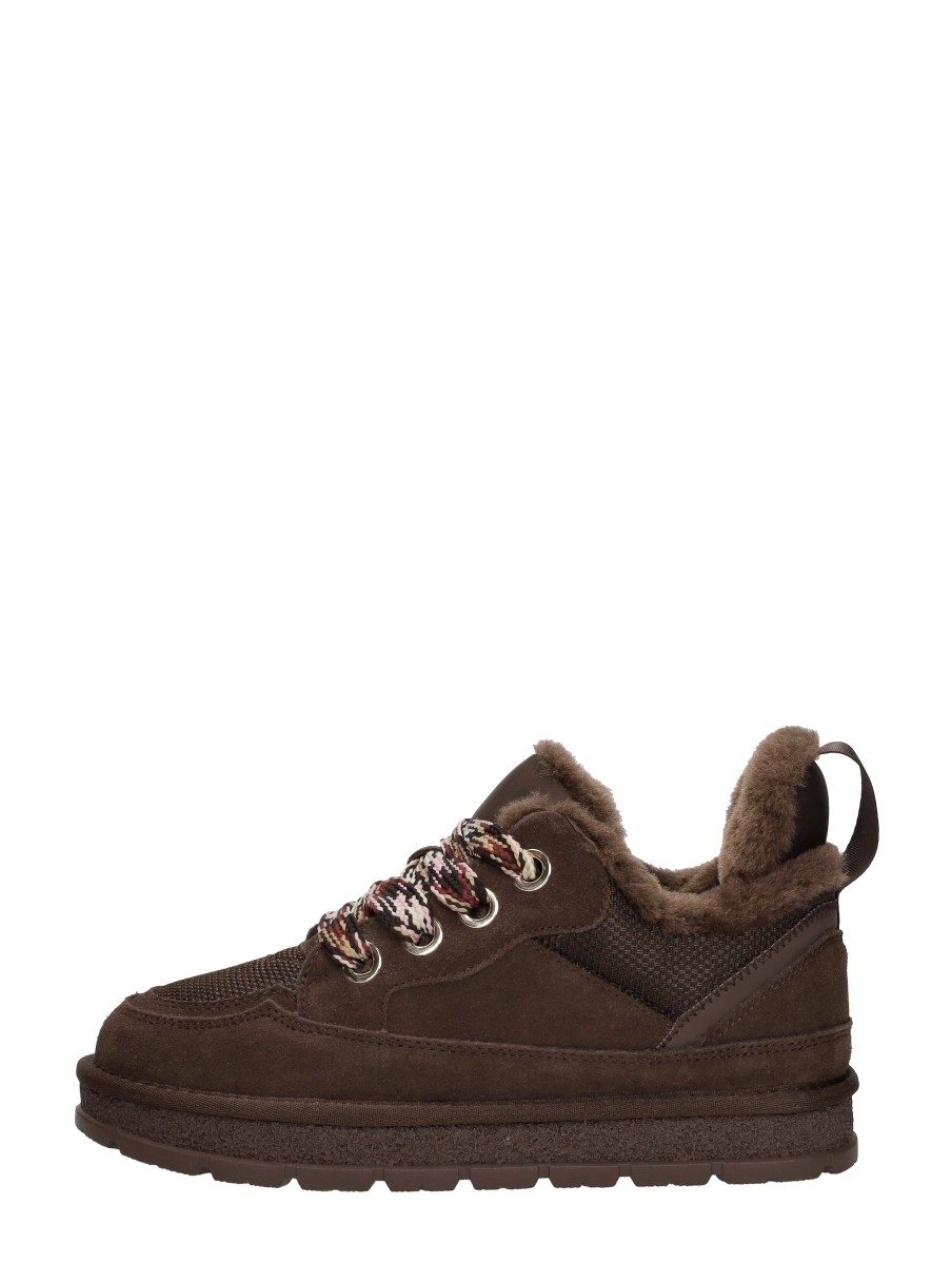 Sub55 - Sneakers Laag – donkerbruin