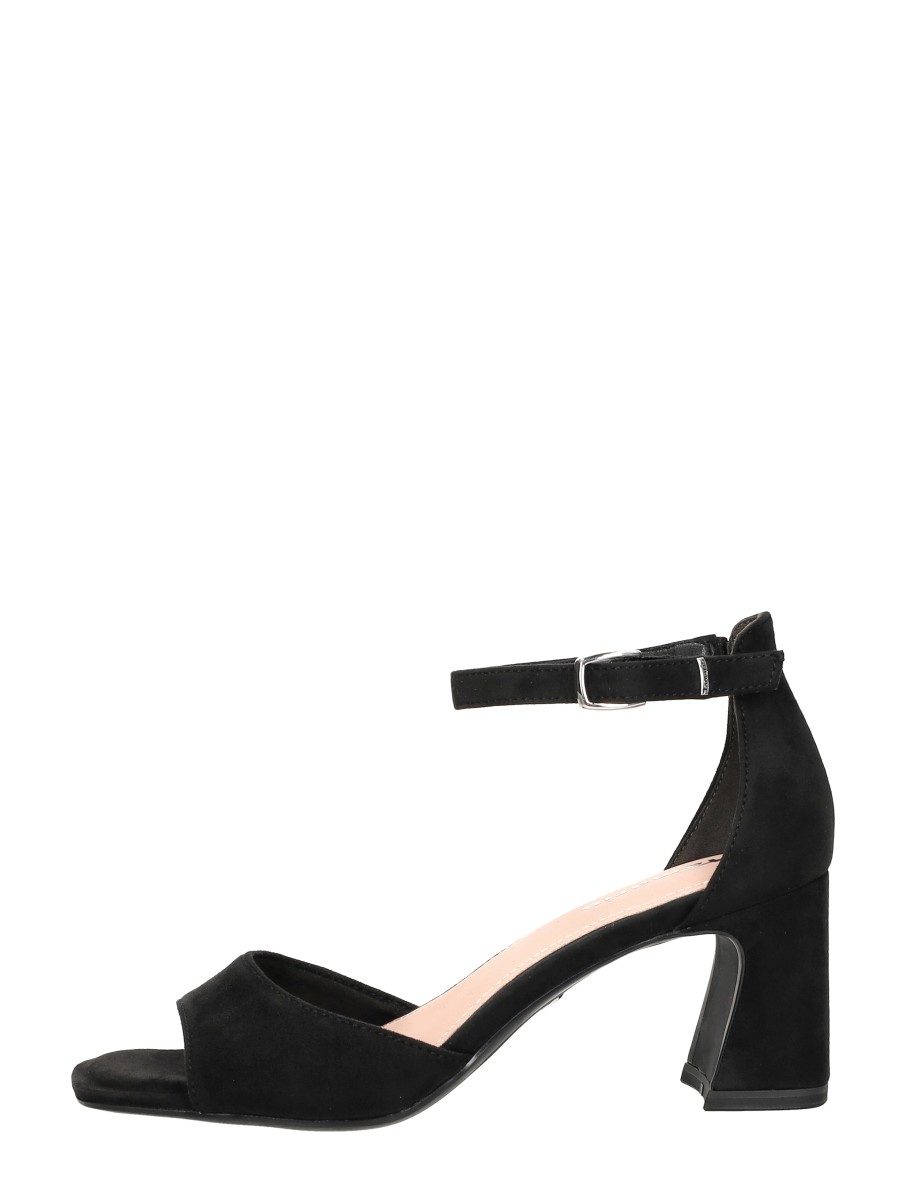 Tamaris - Sandalen Hak – zwart