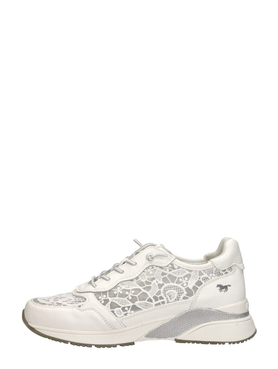 Mustang - Sneakers Laag – wit