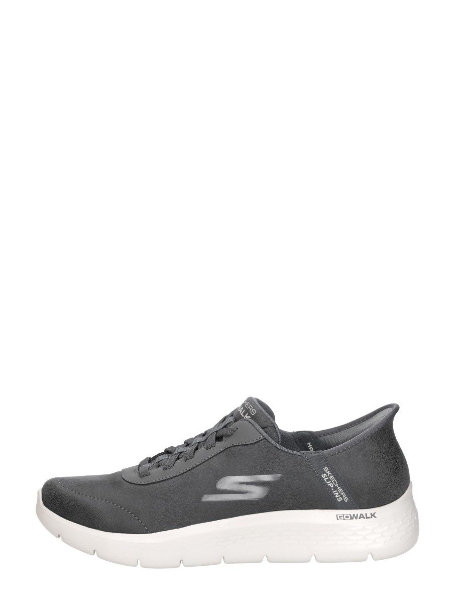 Skechers - Slip-ins: Go Walk Flex – donkergrijs – foto 1 van 4