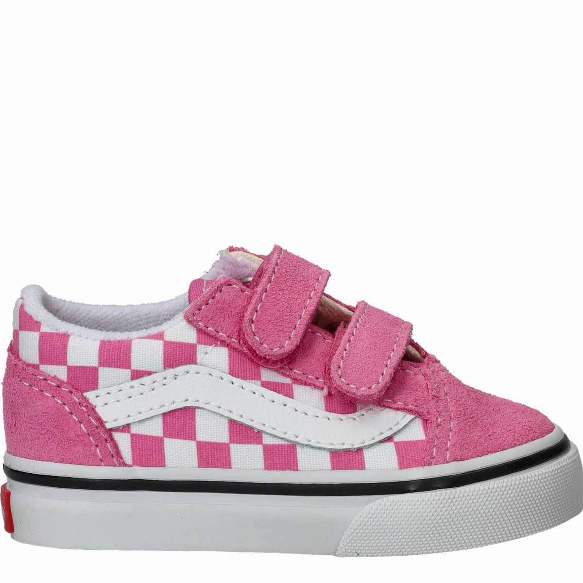 Vans Old Skool V Color Theory Checkerboard Sneakers Meisjes Roze