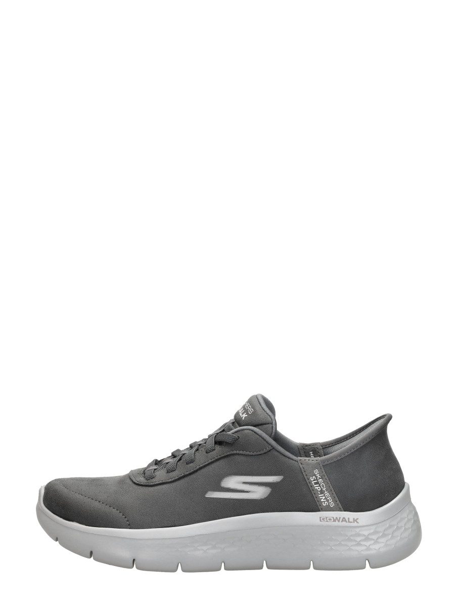 Skechers - Slip-ins: Go Walk Flex – donkergrijs