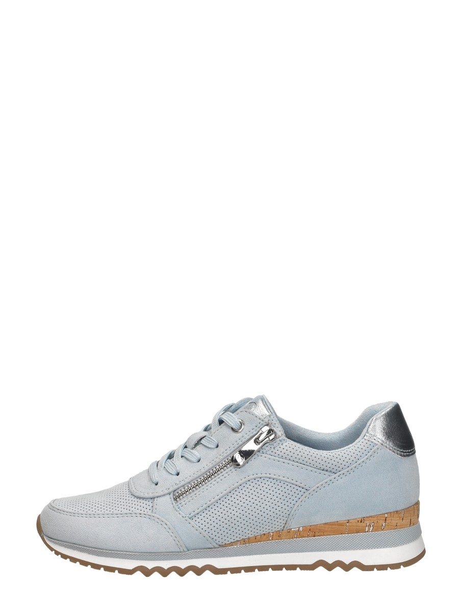 Marco tozzi - Sneakers Laag – licht blauw