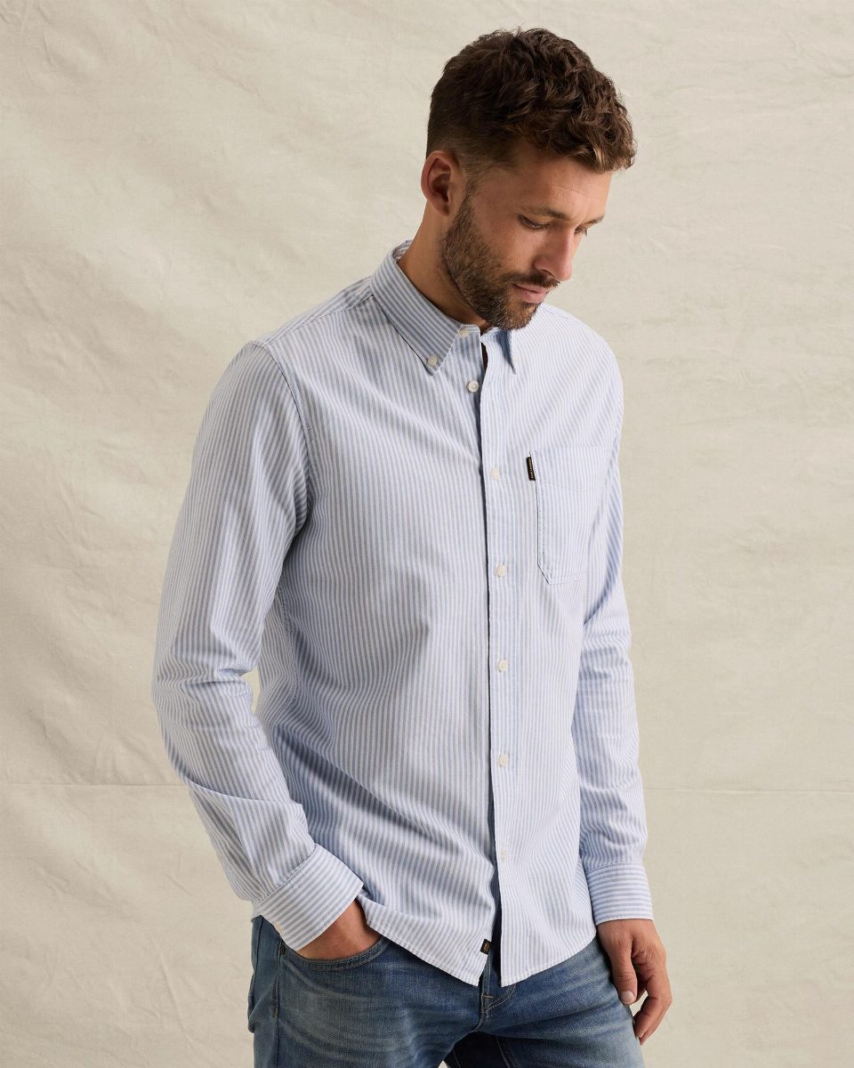 Oxford overhemd met button-down kraag en borstzak