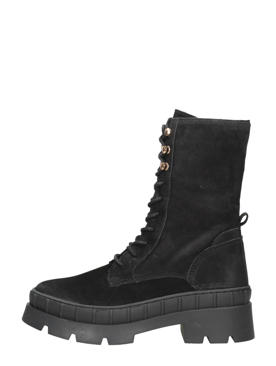 Sub55 - Dames Veterschoenen – zwart