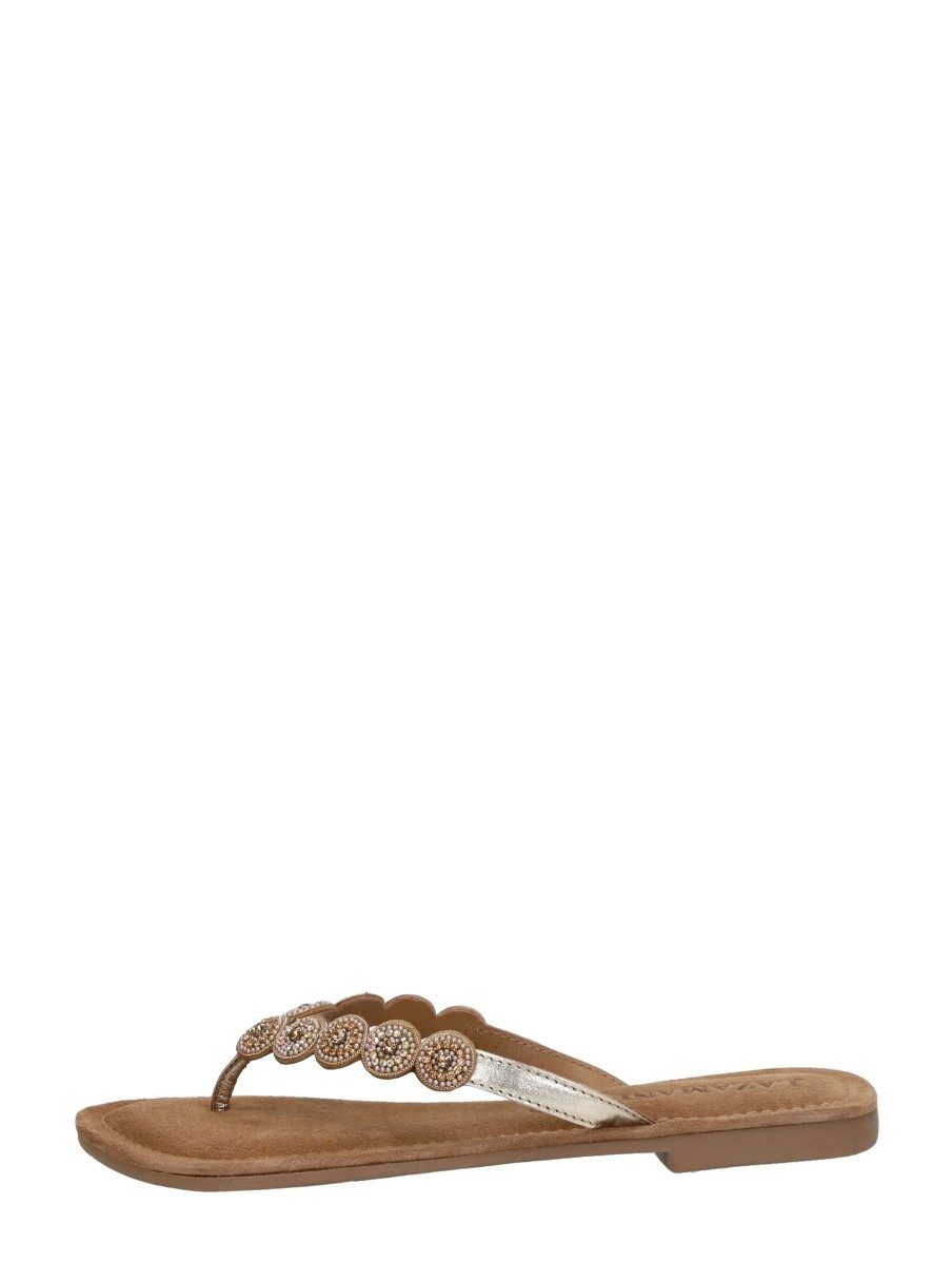 Lazamani - Teenslippers – goudkleur