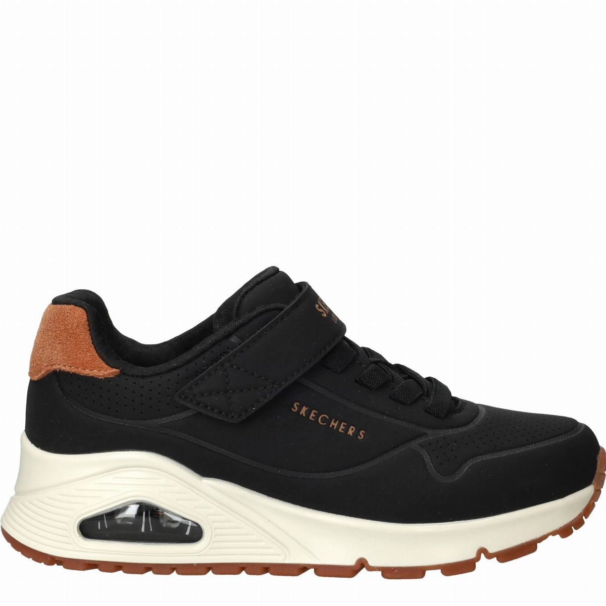 Skechers Uno Gen 1 Sneakers Jongens Zwart