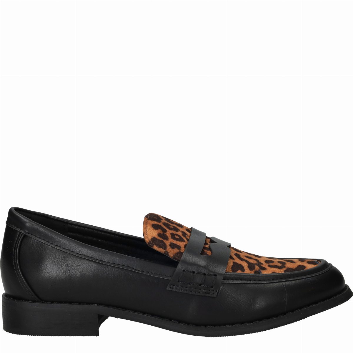 POSH by Poelman Loafers Dames Zwart