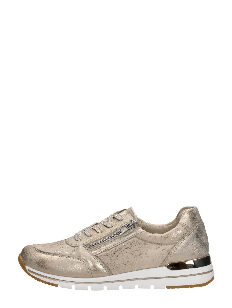 Remonte - Veterschoenen Laag – goudkleur