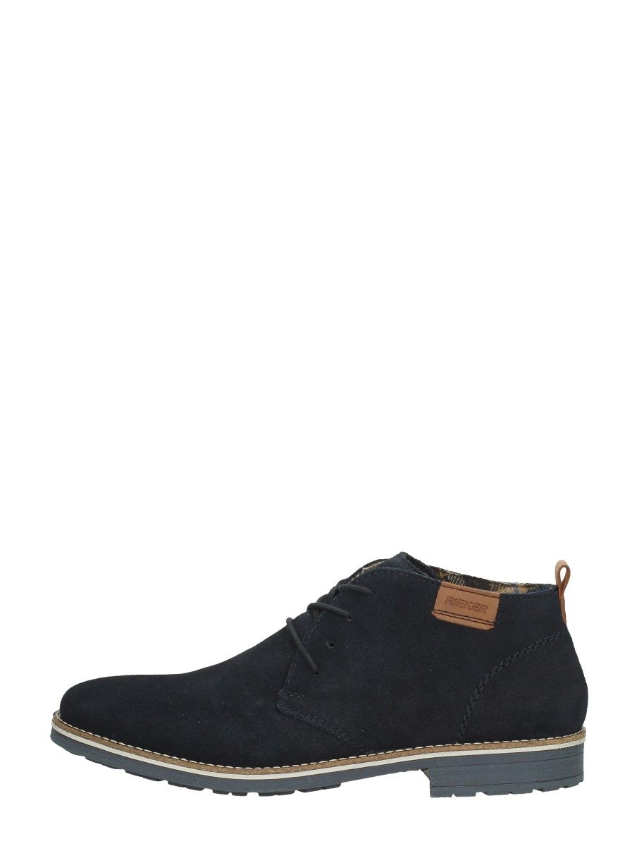 Rieker - Veterschoenen Hoog – blauw