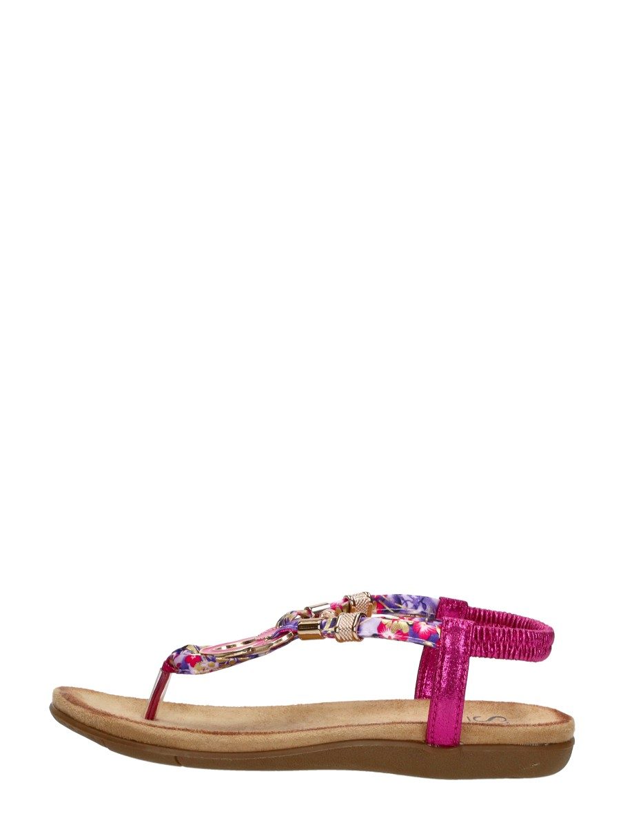 Sub55 - Sandalen Plat – fuchsia
