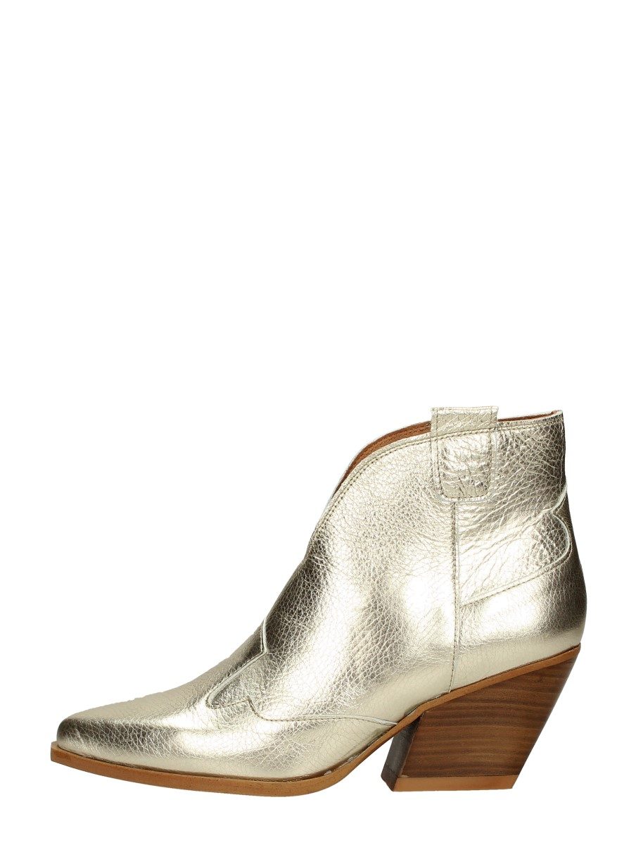 Red Rag - Western Laarsjes – goudkleur