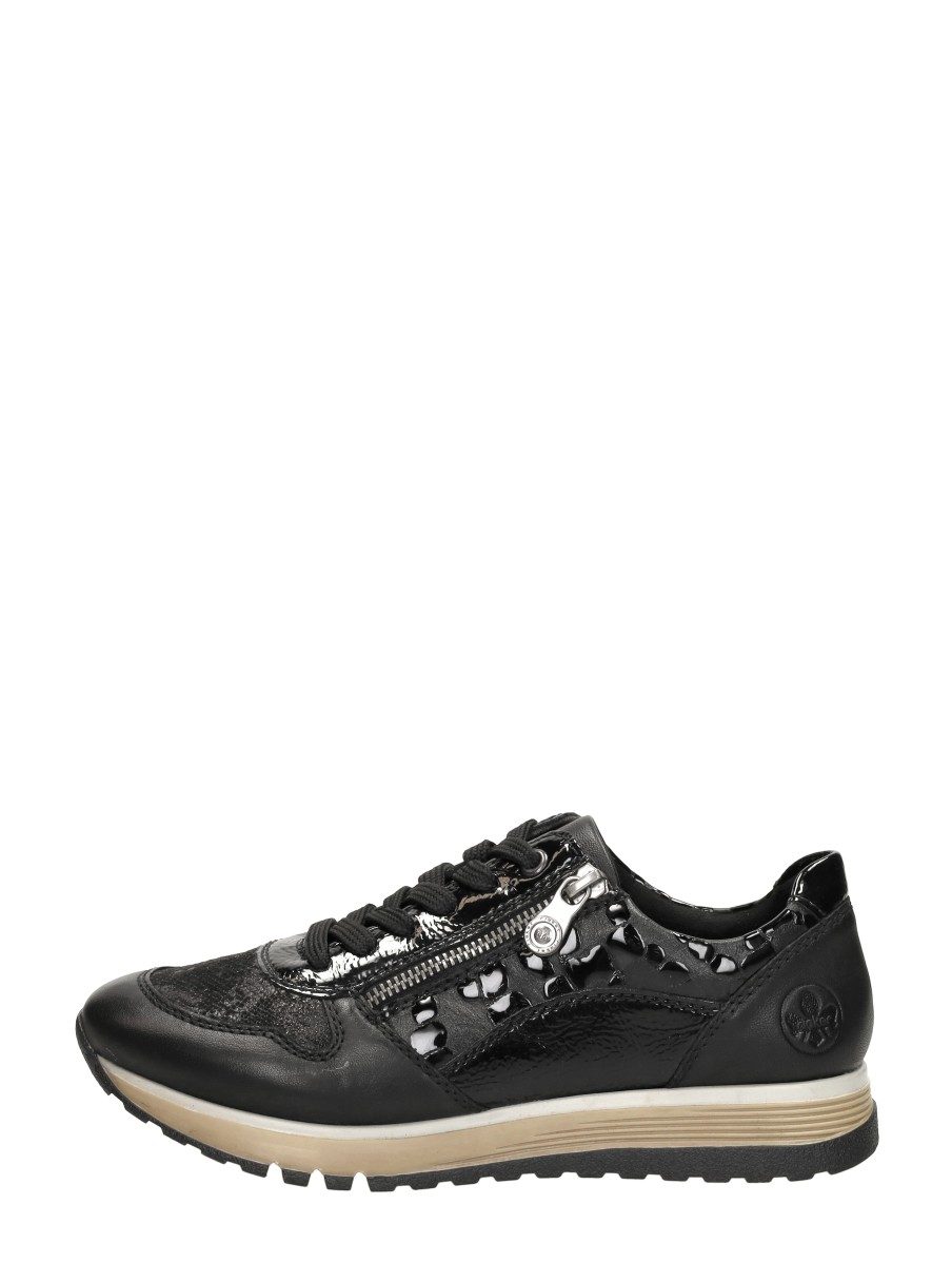 Rieker - Sneakers Laag – zwart