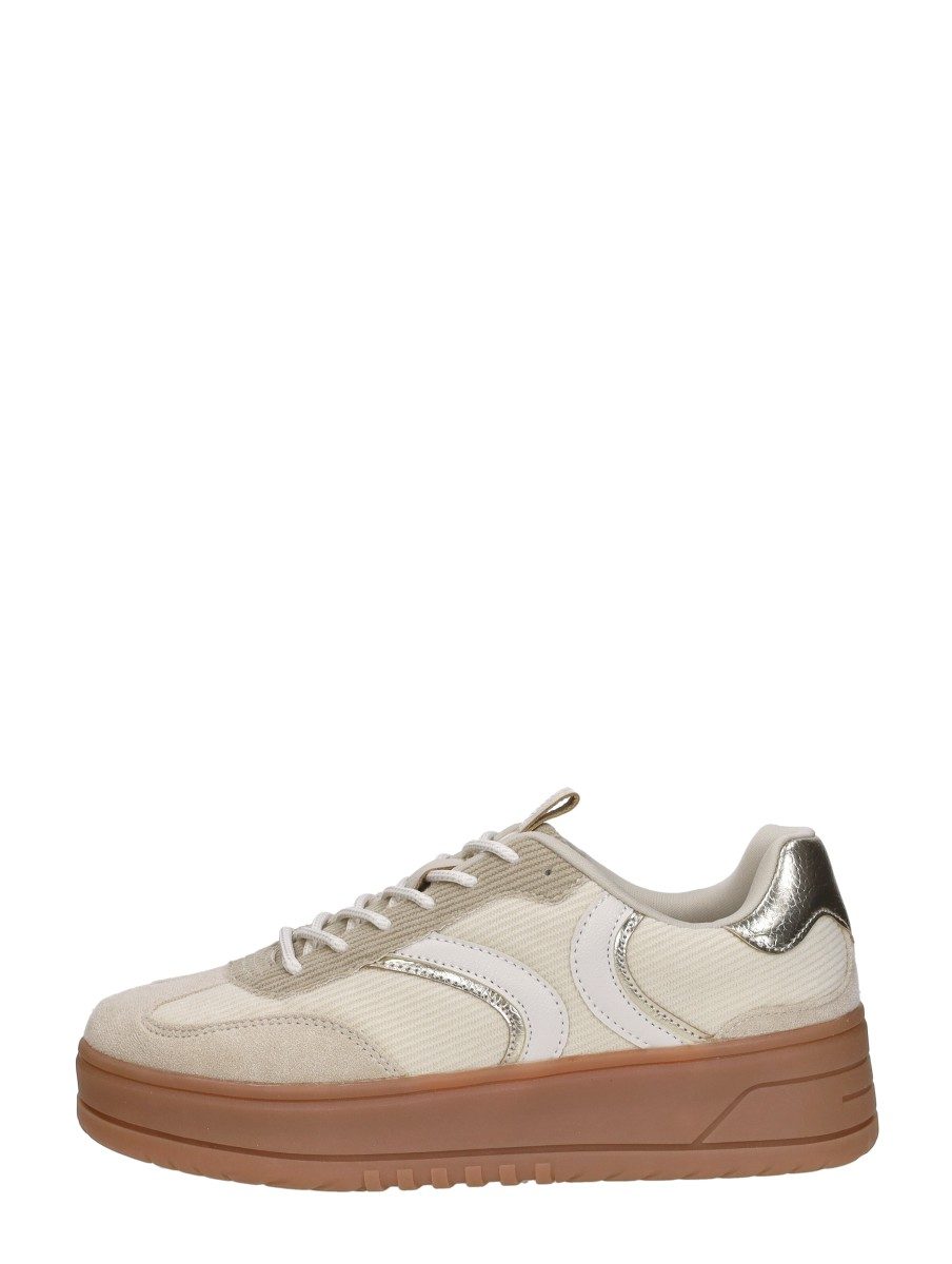 Sub55 - Sneakers Laag – beige