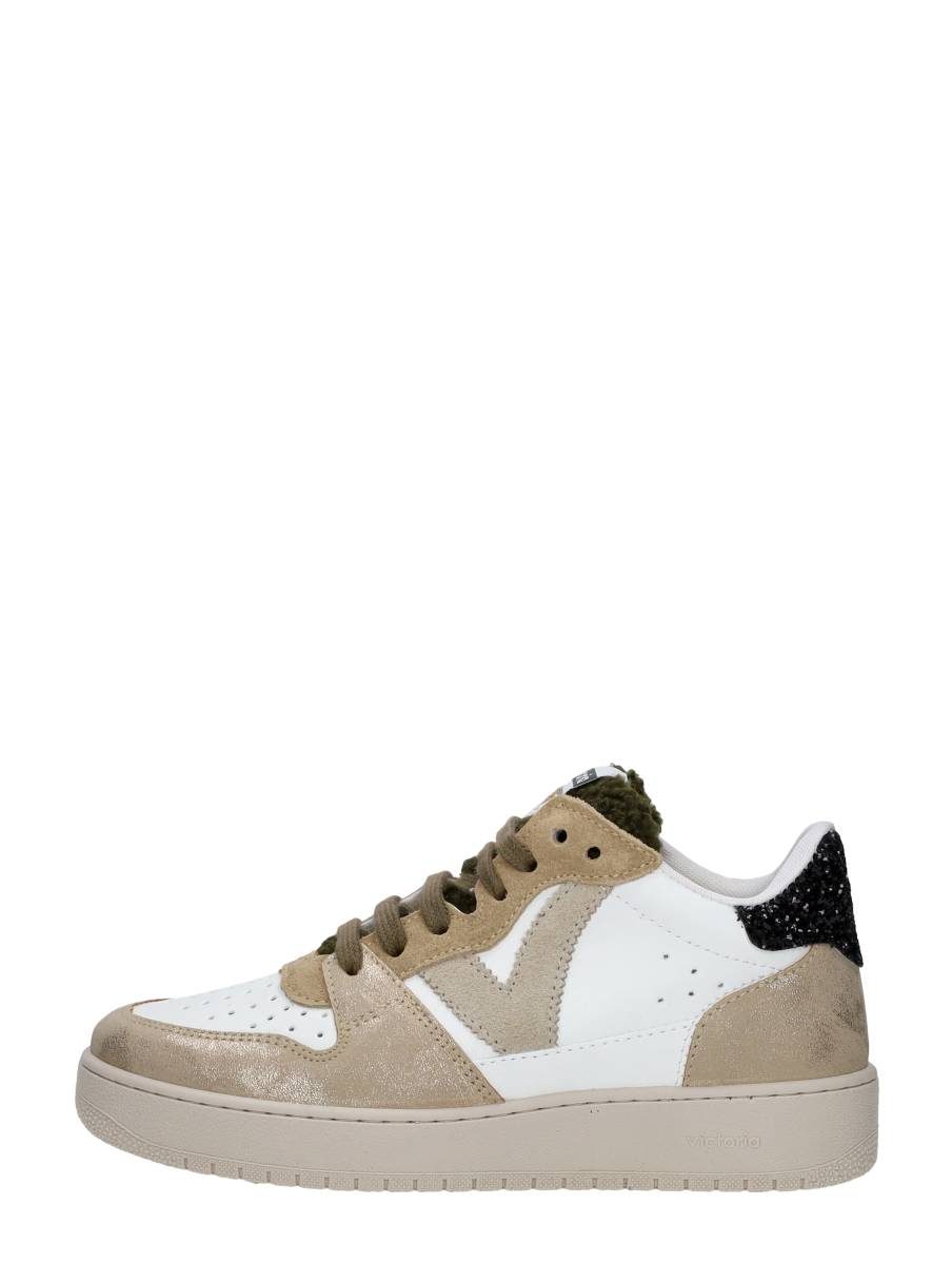 Victoria - Sneakers Laag – goudkleur