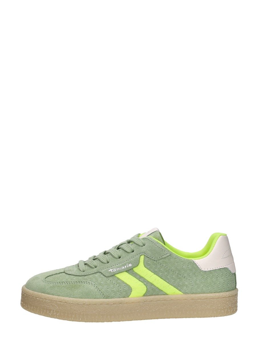 Tamaris - Sneakers Laag – groen