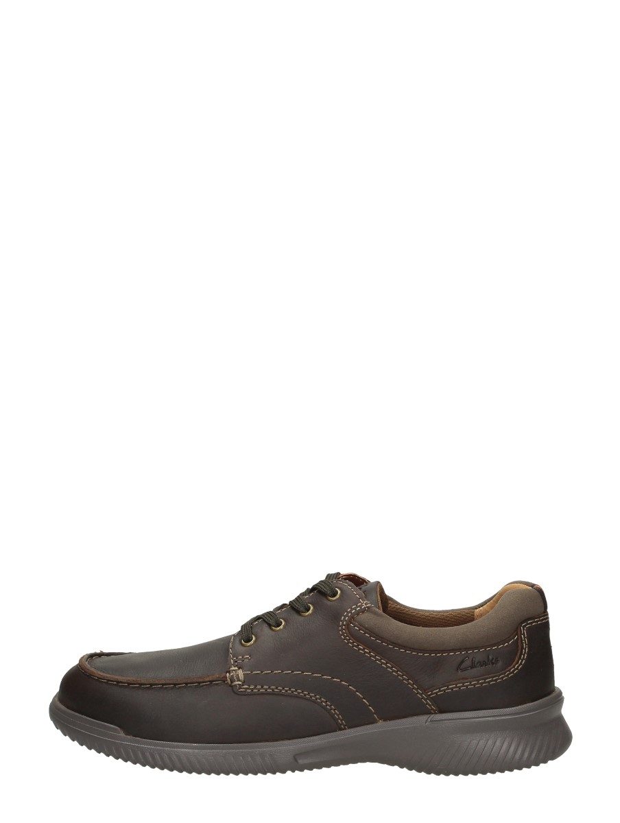 Clarks - Donaway Edge – donkerbruin