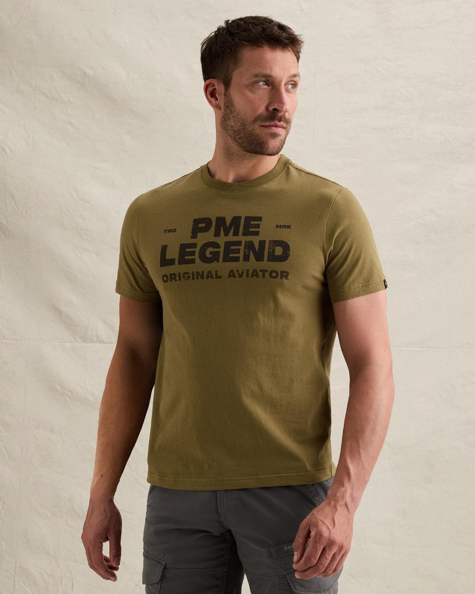 T-shirt met stoer artwork op de borst – lizard