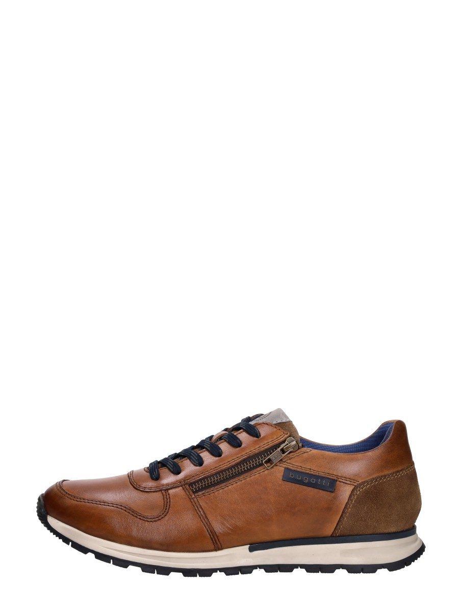 Bugatti - Sneakers Laag – cognac