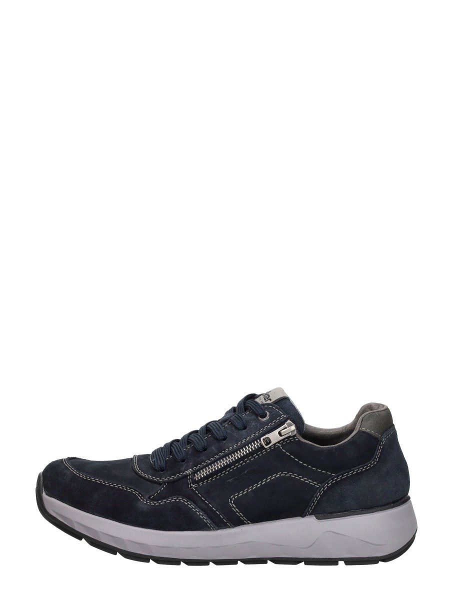 Rieker - Veterschoenen Laag – blauw
