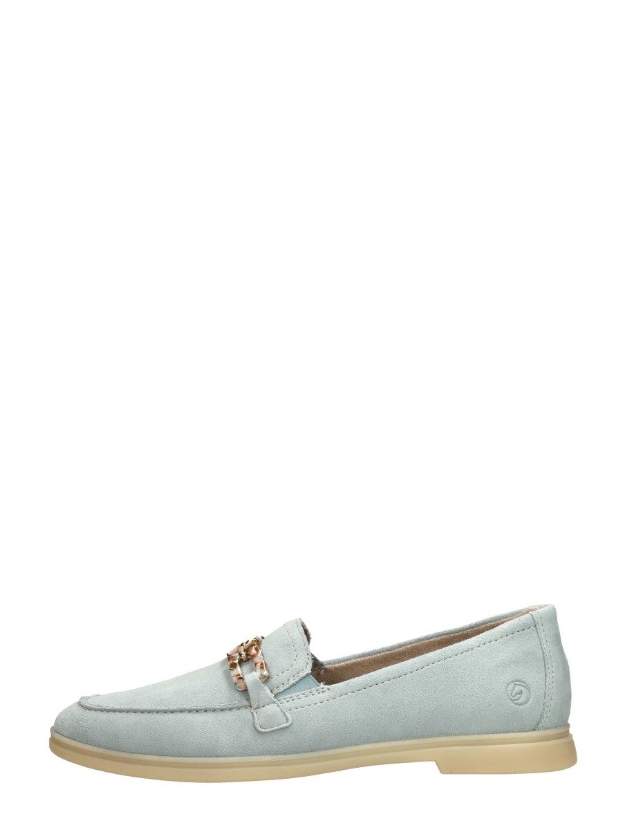 Remonte - Mocassin – licht blauw