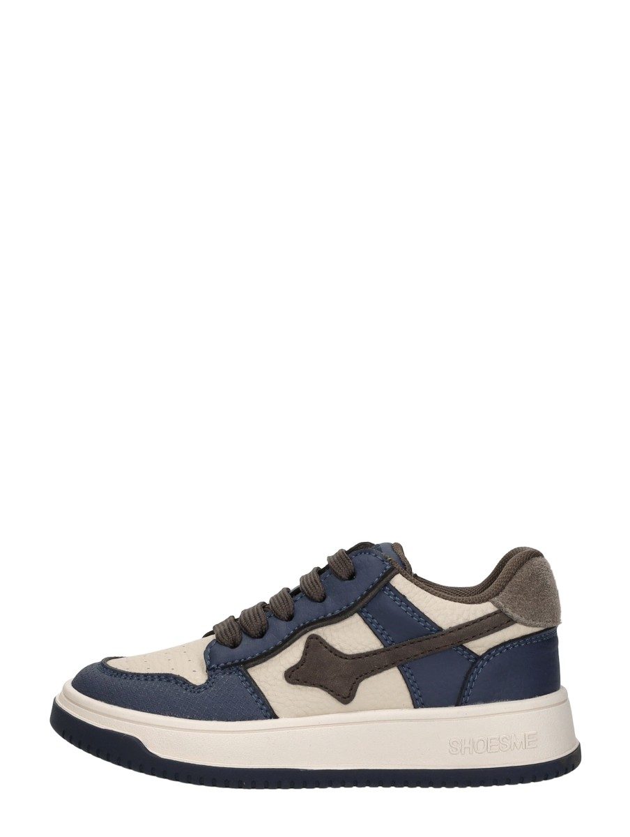 Shoesme - Veterschoenen Laag – blauw