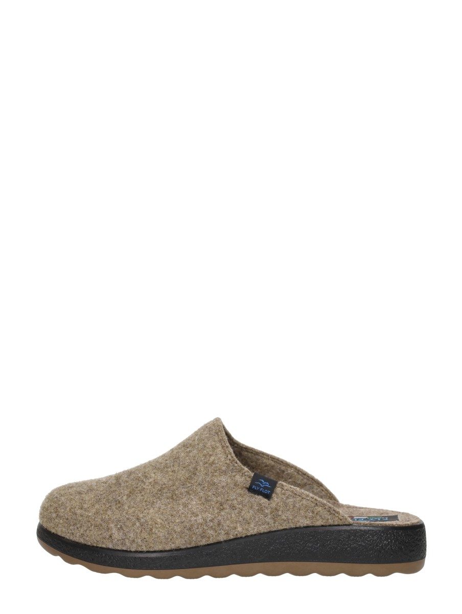 Fly Flot - Pantoffels Open – beige