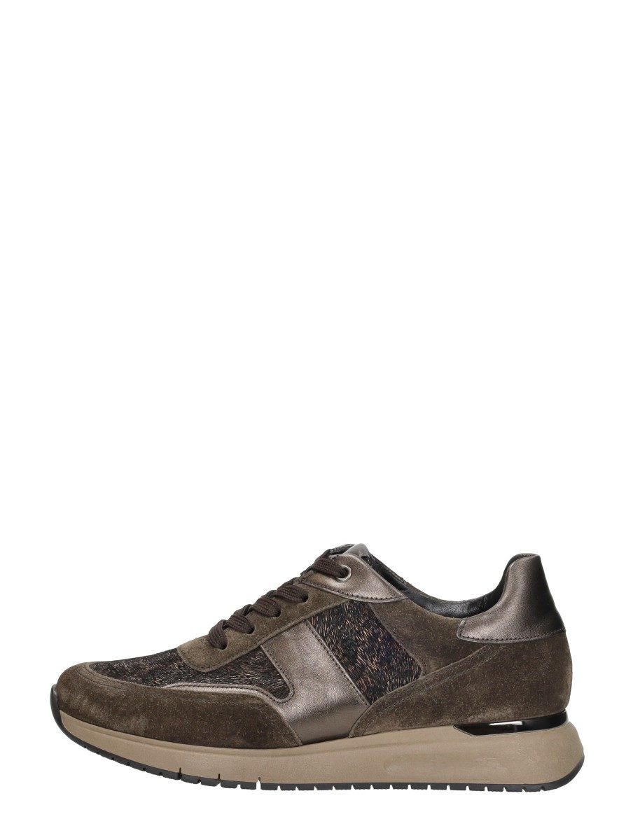 Gabor - Sneakers Laag – donkerbruin