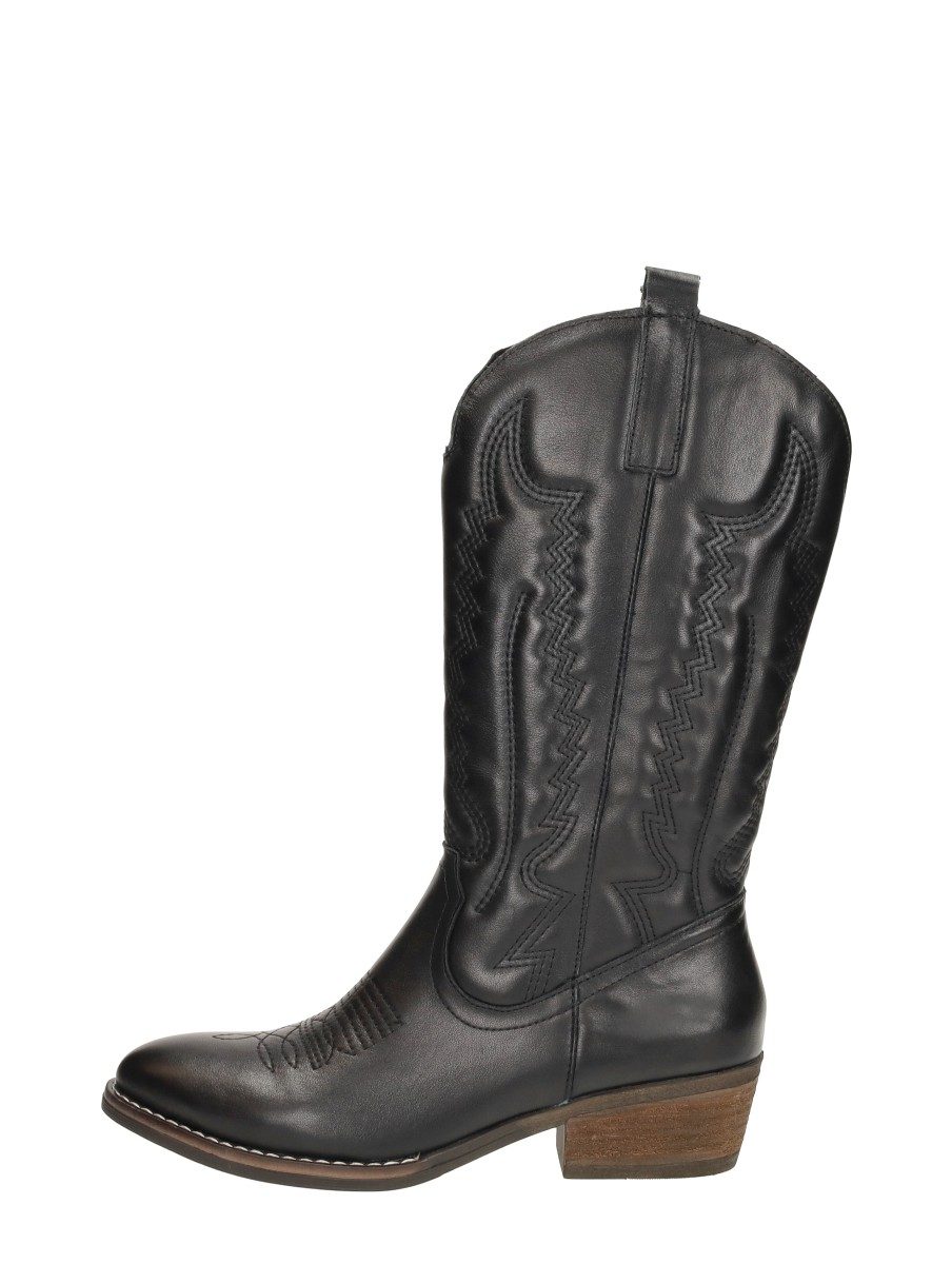Sub55 - Western Boots – zwart
