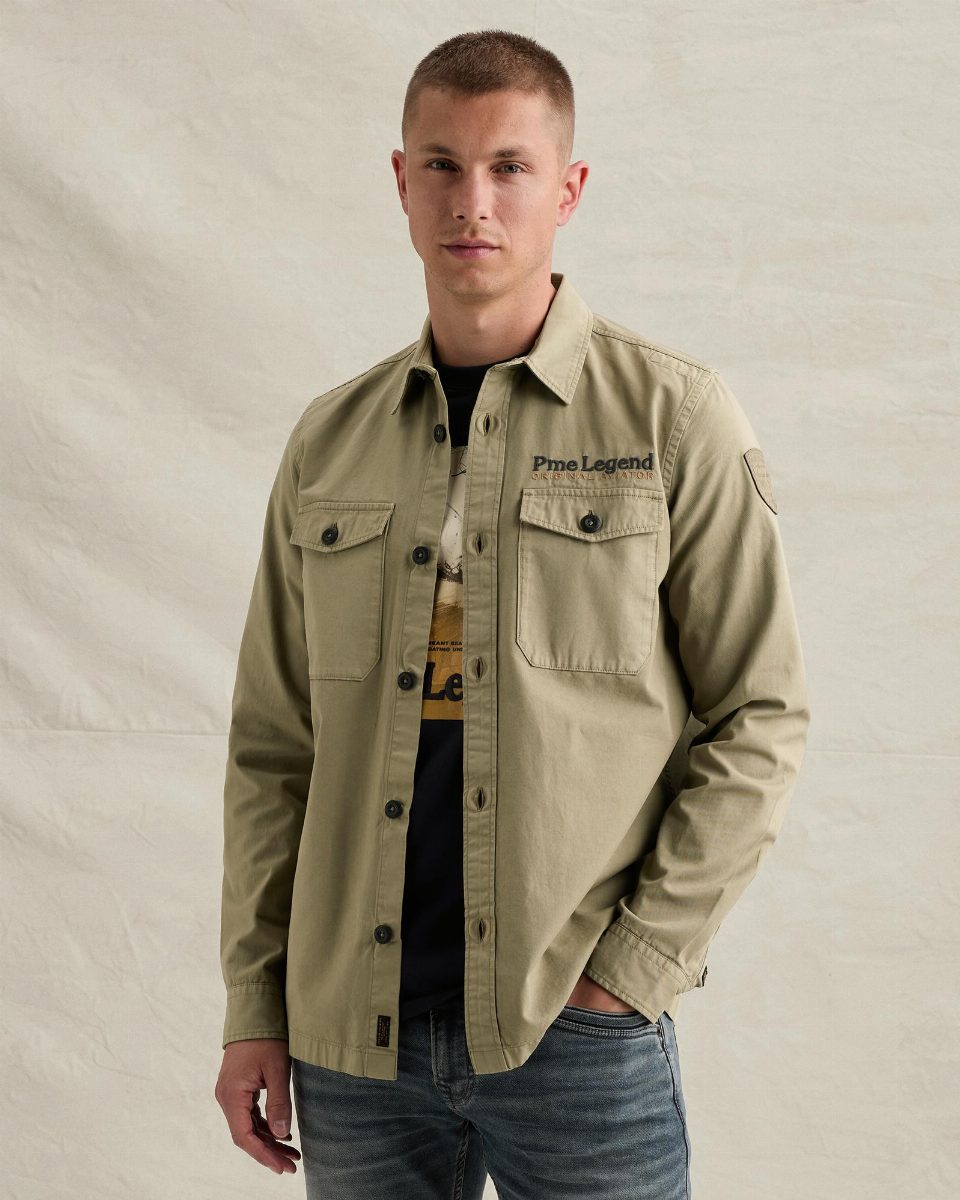 Overshirt met backprint