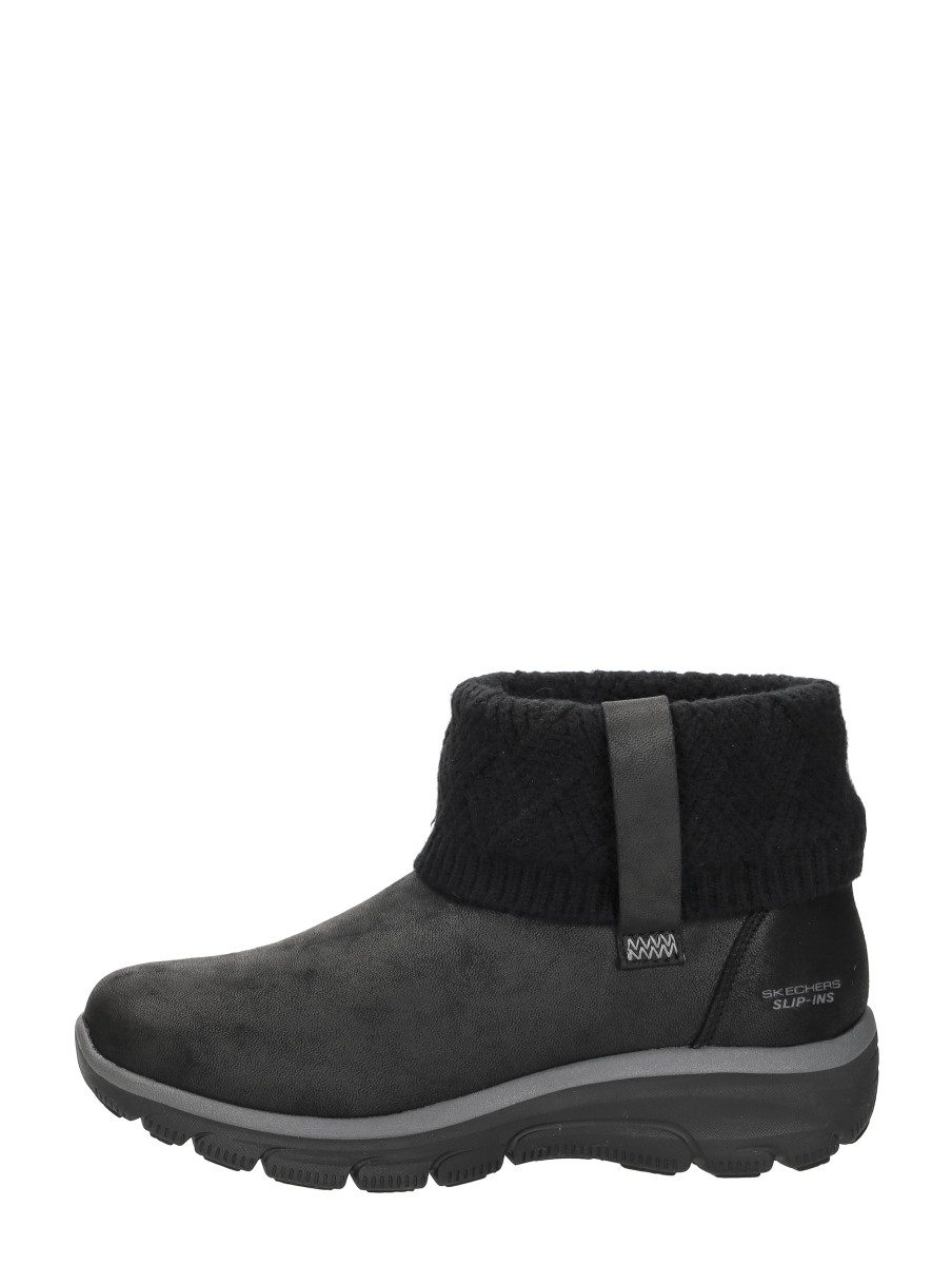 Skechers - Slip-ins: Easy Going - Cozy Habit – zwart
