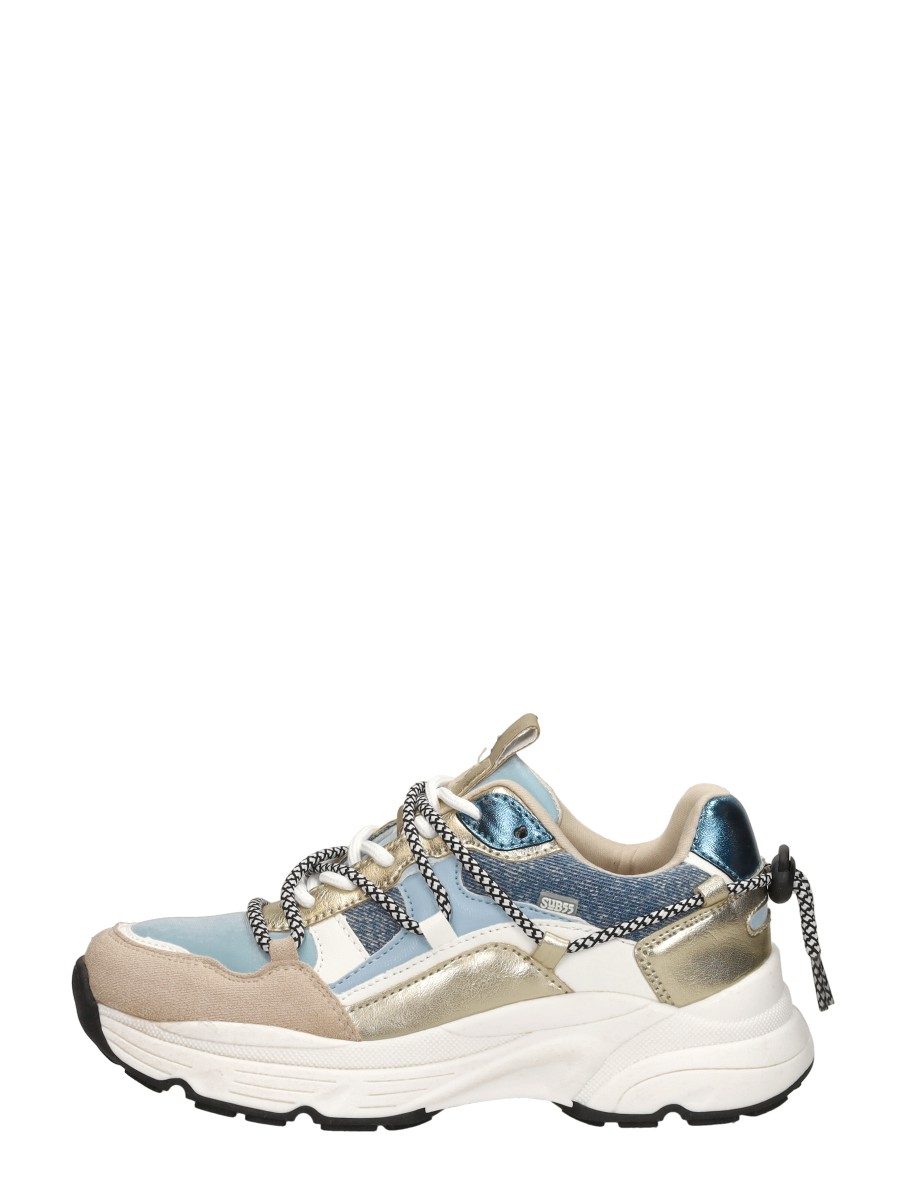Sub55 - Sneakers Laag – licht blauw