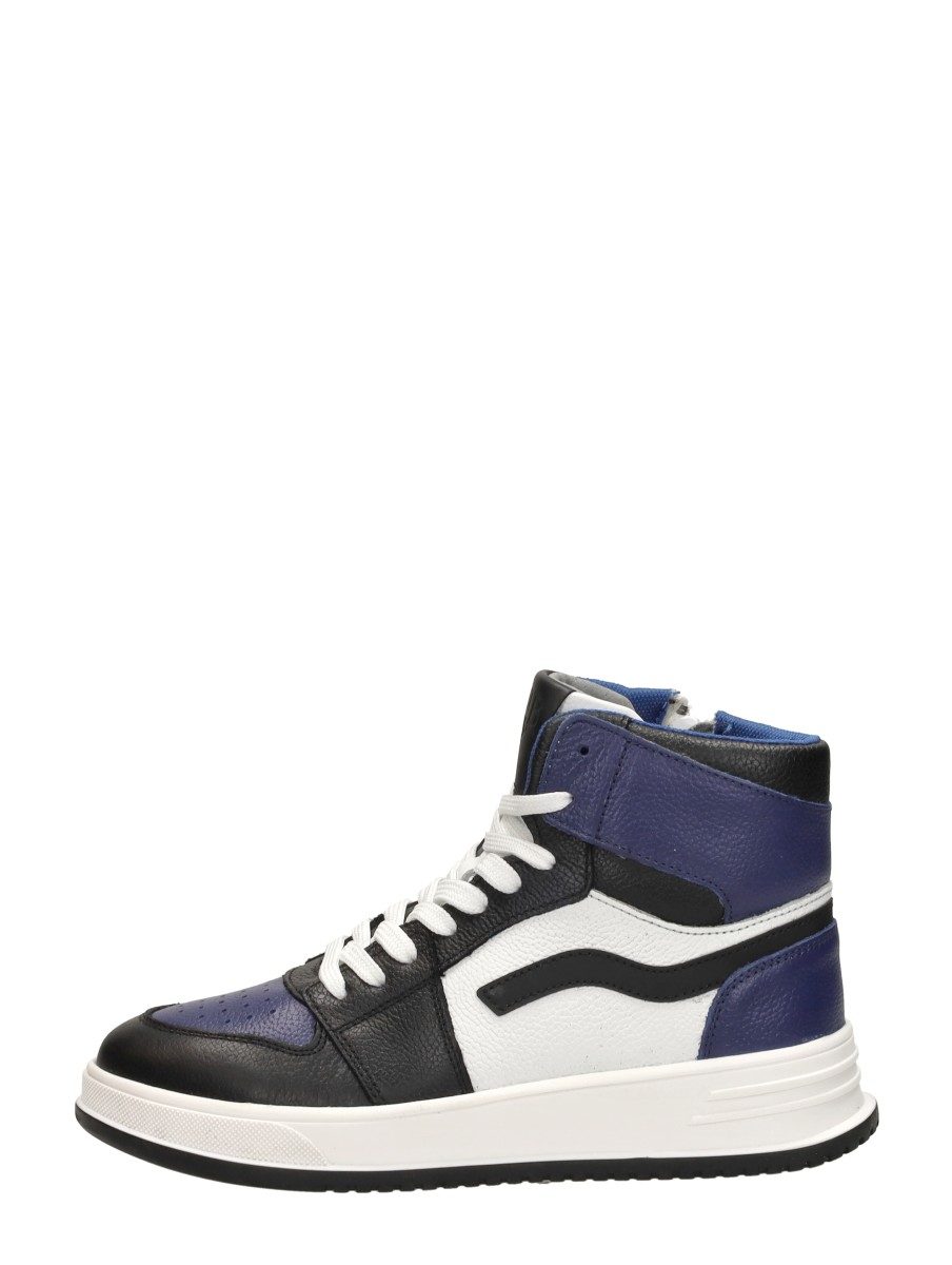 Sub55 - Veterschoenen Hoog – blauw