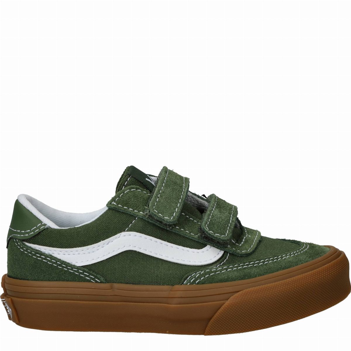 Vans Brooklyn LS V Gum Sneakers Heren Groen