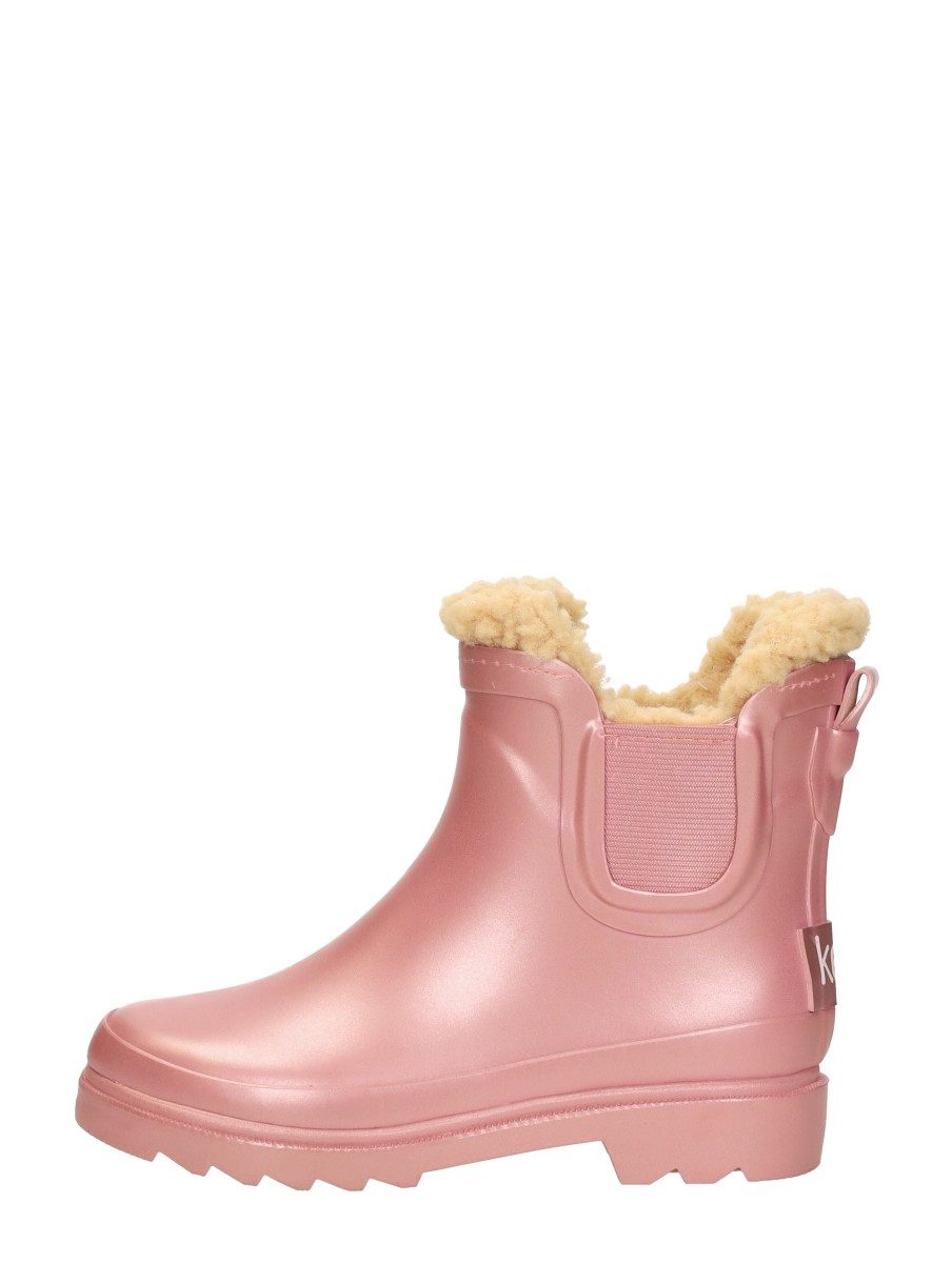 Keq - Chelsea Rainboots Fur – roze