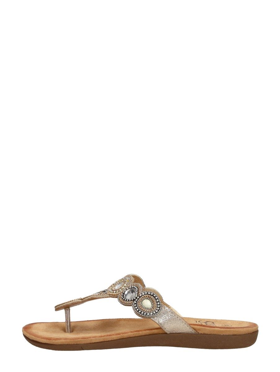 Sub55 - Teenslippers – goudkleur
