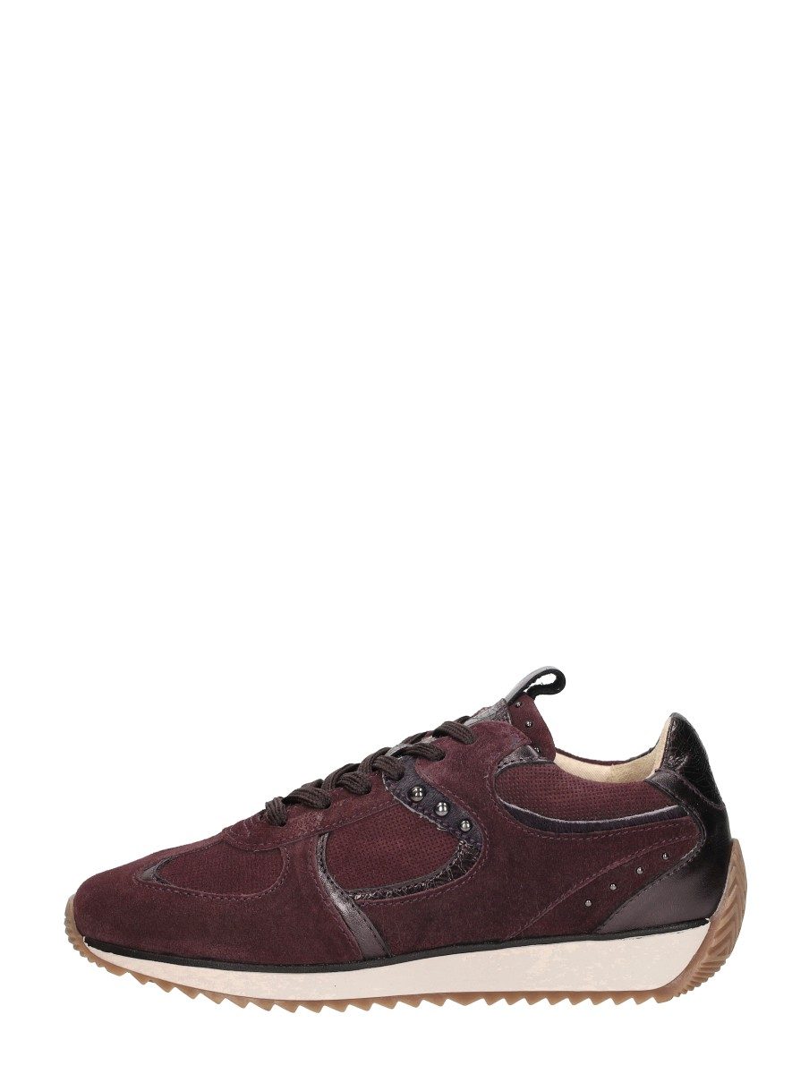 Sub55 - Sneakers Laag – bordeaux