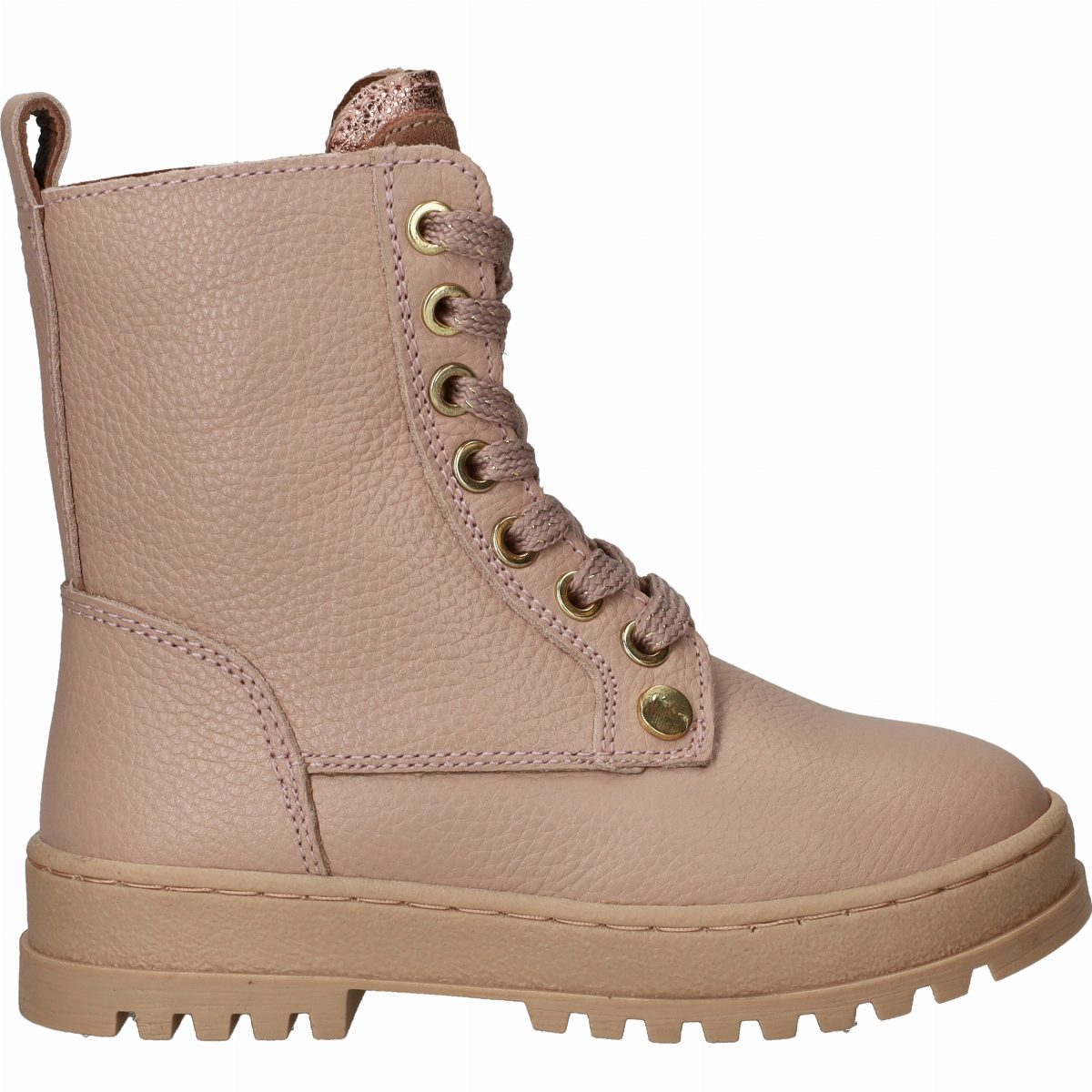 IK-KE Veterboots Meisjes Roze