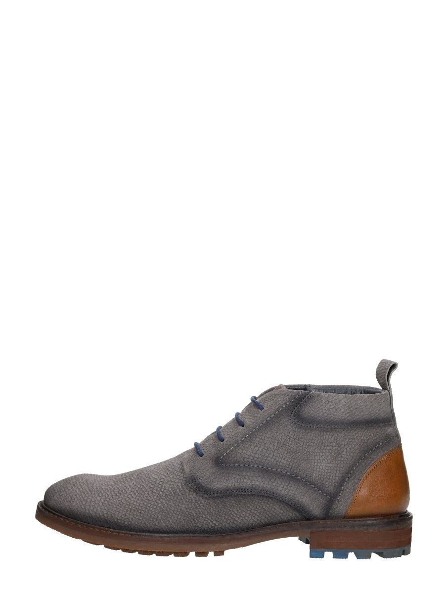 Sub55 - Veterschoenen Hoog – grijs