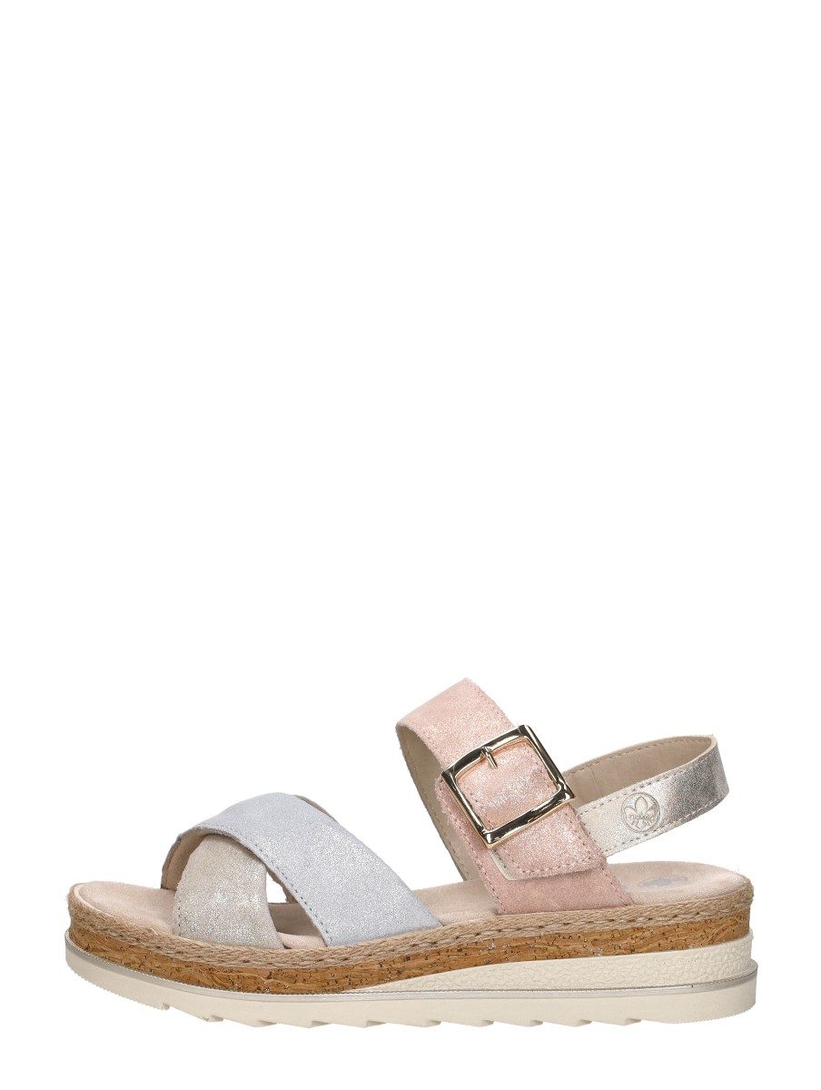 Rieker - Sandalen Plat  Kleuren