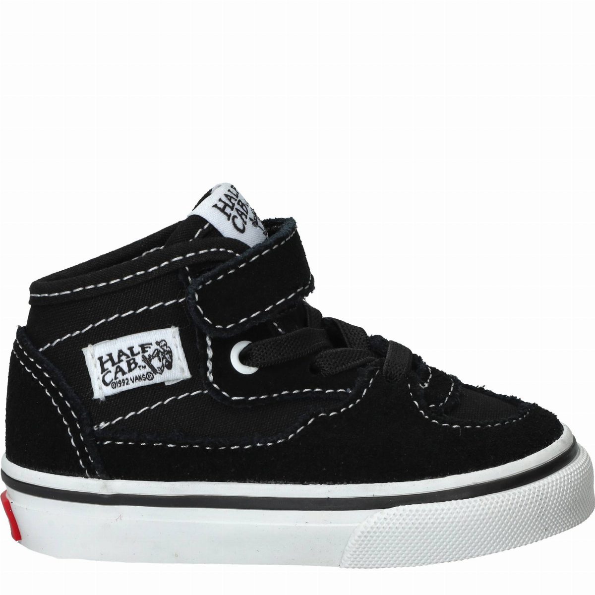 Vans Half Cab Decon Elastic Lace Sneakers Jongens Zwart
