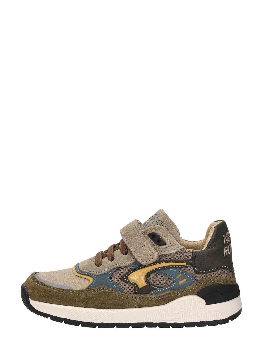 Shoesme - Sneakers Laag – khaki