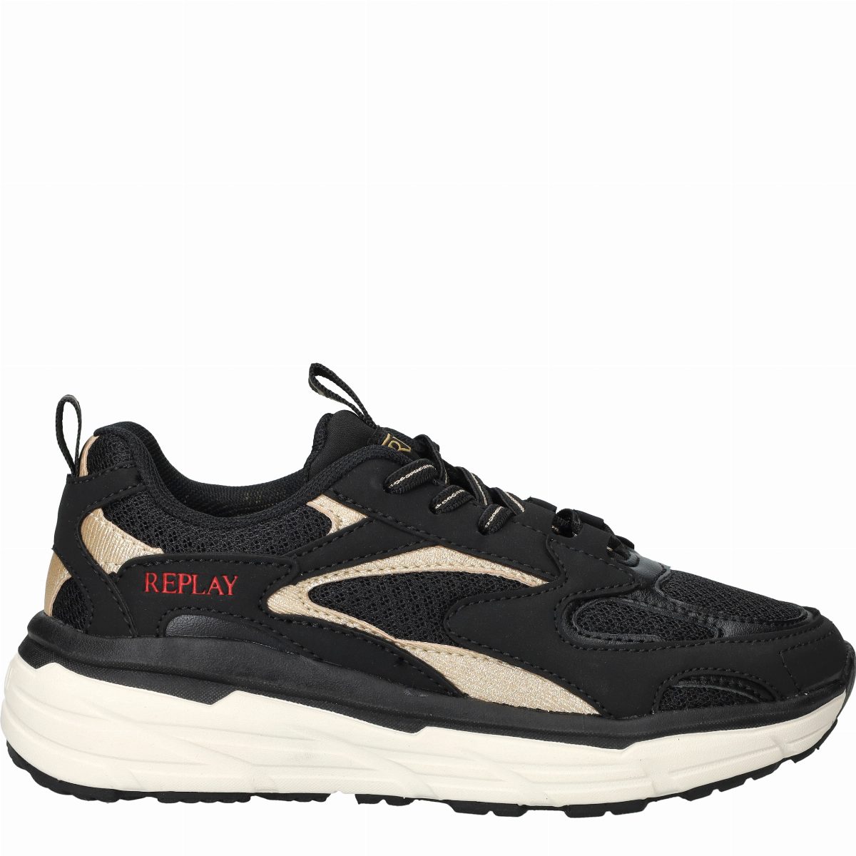 Replay Christal JR 6 Sneakers Zwart