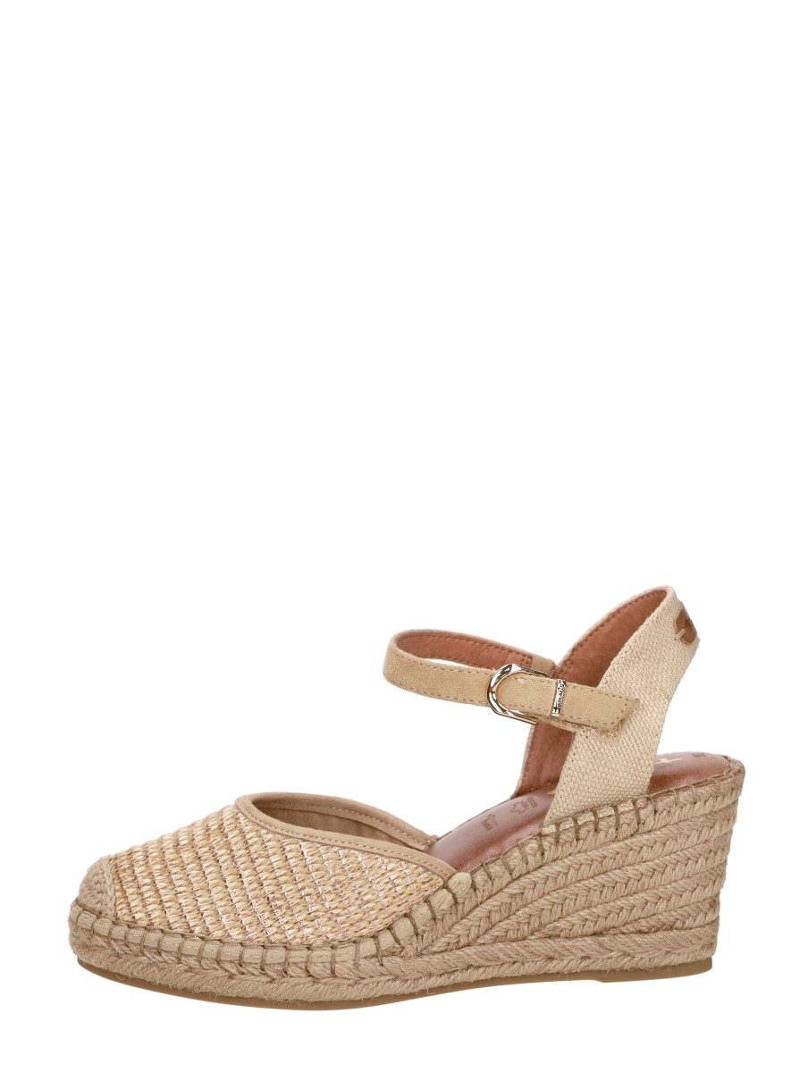 Tamaris - Sandalen Touwzool – goudkleur