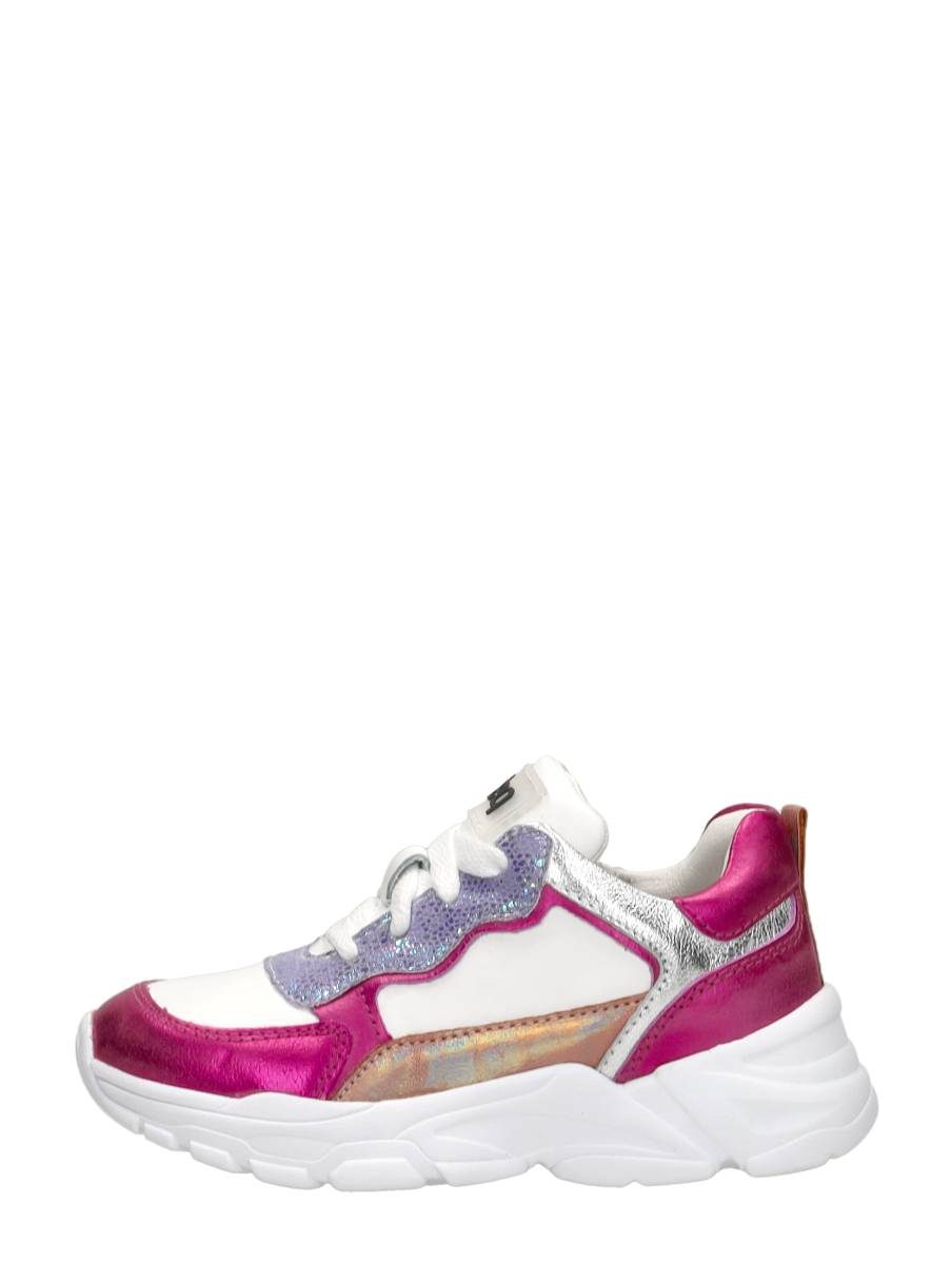 Keq - Sneakers Laag – fuchsia