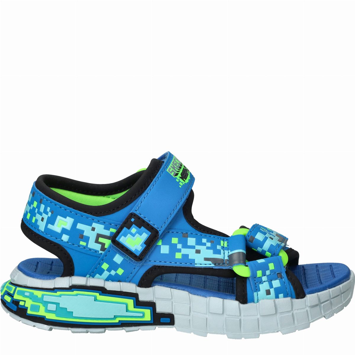 Skechers Mega Splash 4K Sandalen Jongens Blauw