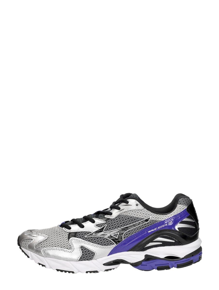 Mizuno - Wave Rider 10 Zilver – zilverkleur